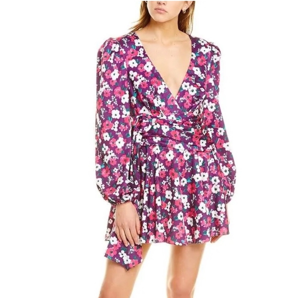 For Love and Lemons satin floral mini dress
Brand New With Tags!